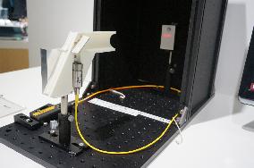 NTT's laser beam shaping equipment